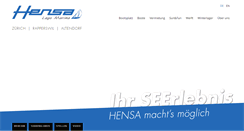 Desktop Screenshot of hensa-werft.ch